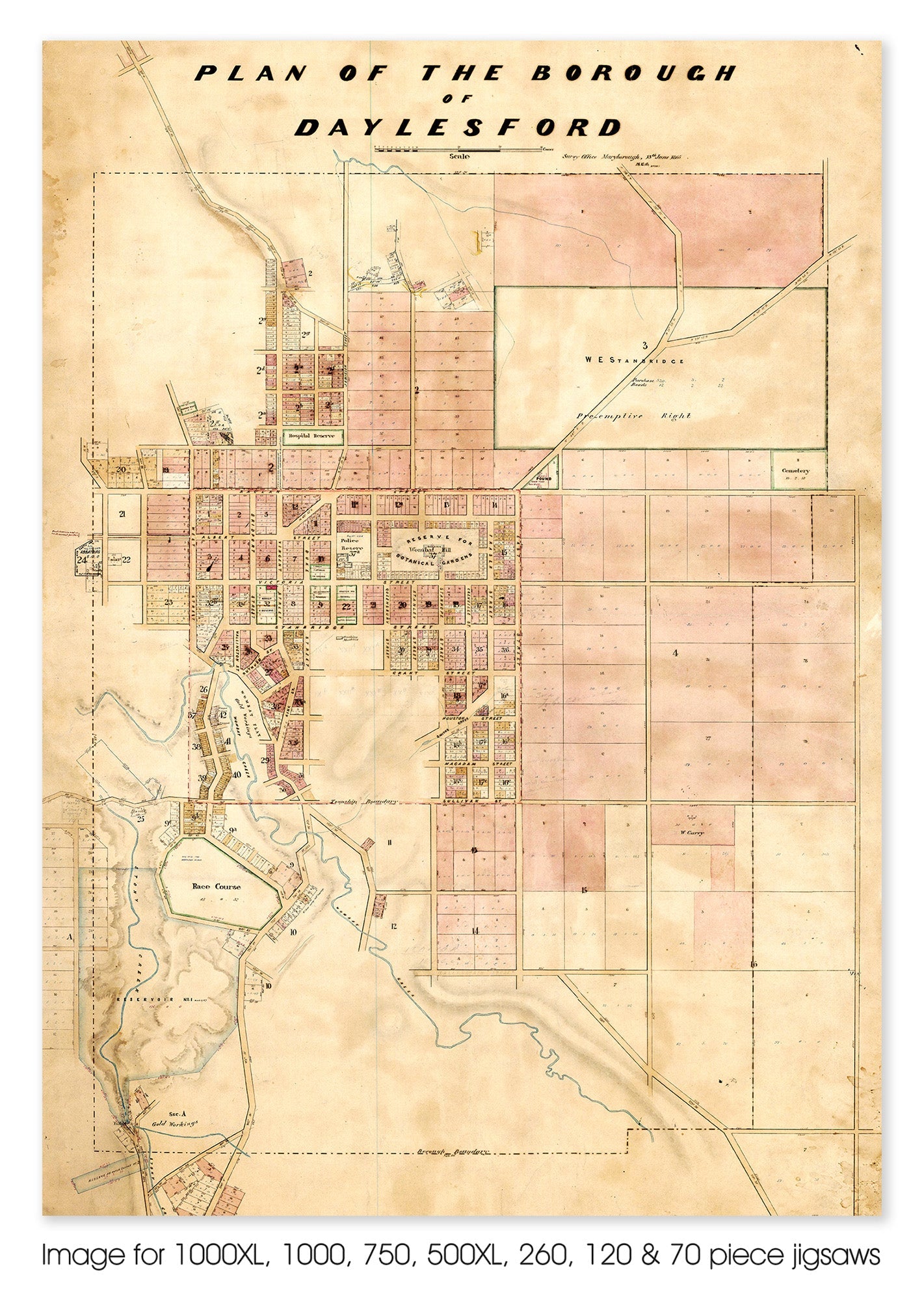Borough of Daylesford - 1865