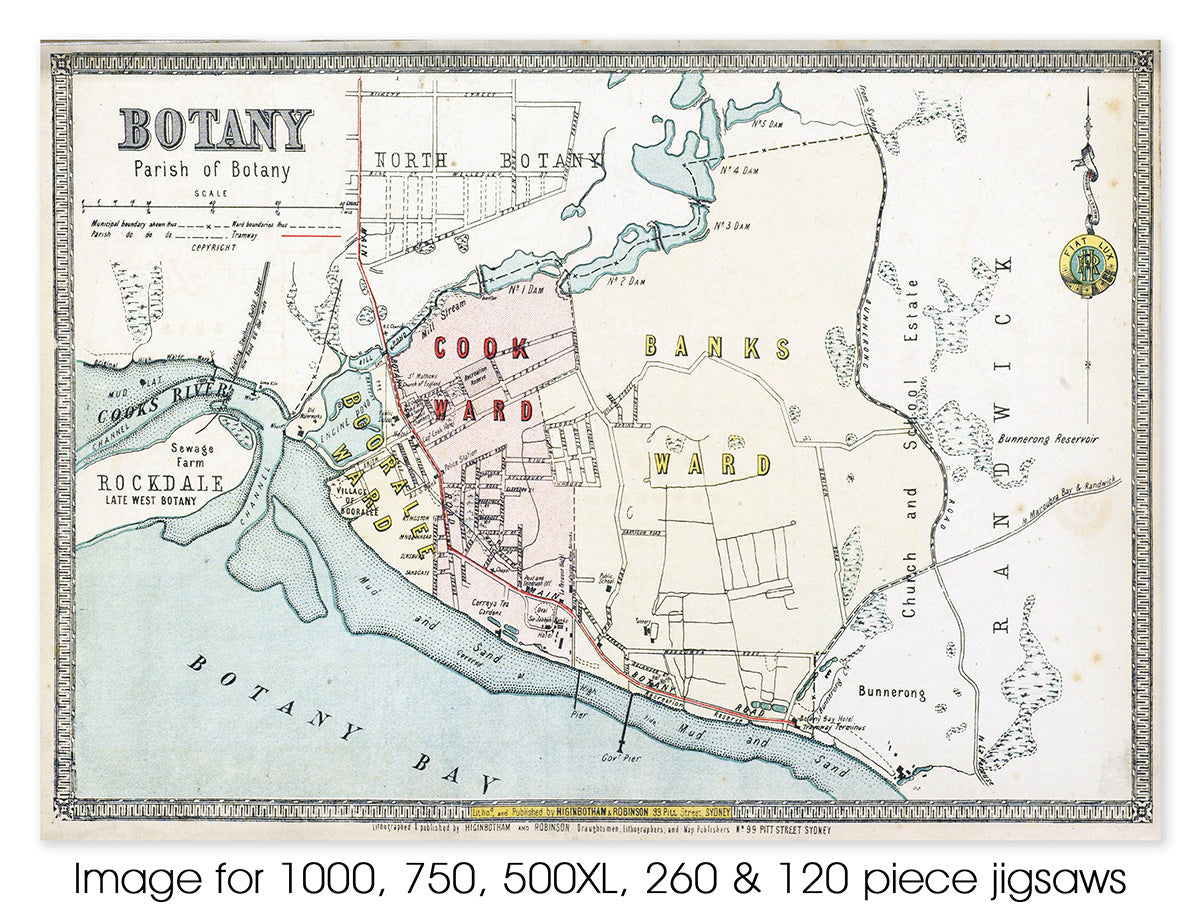 Botany : Parish of Botany, circa 1890's