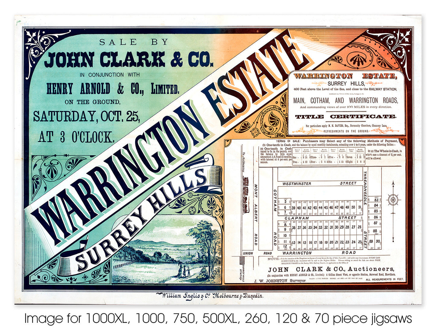 Warrington Estate - 1884