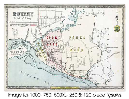 Botany : Parish of Botany, circa 1890's